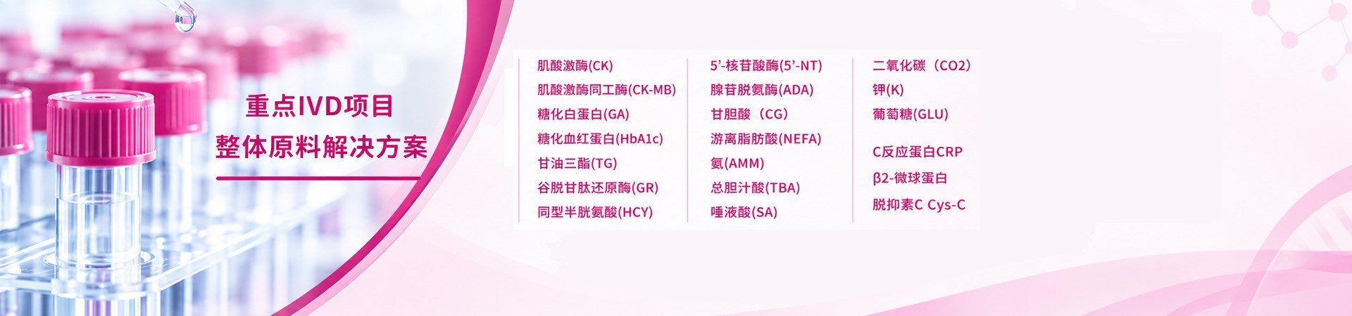 整体原料解决方案